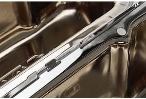 Compatible with/Replacement for Ford Performance Parts - 302-071 - Chrome Steel Valve Cover Set w/Compatible with/Replacement for Ford Racing Logo