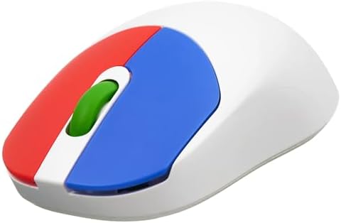 Clevy Kids Mouse - Colorful Ergonomic Bluetooth Computer and Laptop Kids Mouse for School and Home Computer Use - Wireless Children Friendly