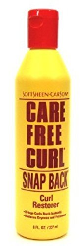 Care Free Curl Snap Back Curl Restorer 8 Ounce (235ml) (2 Pack)