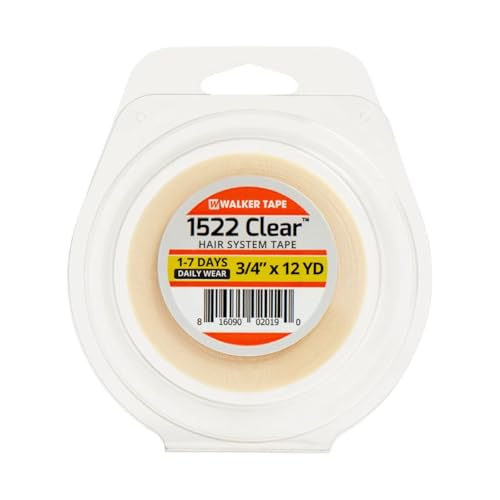 Walker Tape 1522 Clear 3/4" X 12 Yard Roll Daily Wear Tape