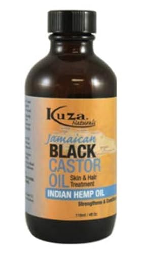 Kuza Jamaican Black Castor Oil Skin & Hair Treatment - Extra Dark, 4 fl oz