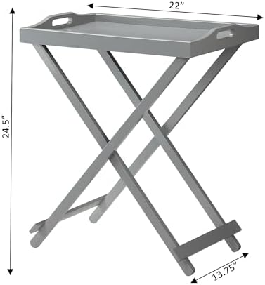 Convenience Concepts Designs2Go Tray Table, White