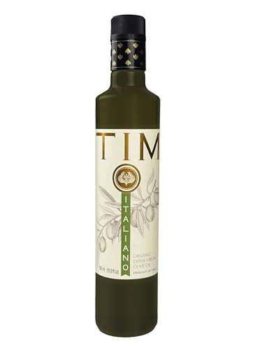 Entimio Italiano Organic Italian Extra Virgin Olive Oil from Italy, 600+ mg/kg High in Polyphenols, 2026 NYIOOC Gold, Tuscany evoo, Cold Extracted