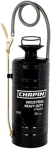 Chapin 3-Gallon Heavy-Duty Steel Compression Sprayer | Tri-Poxy coated steel tank resists corrosion for herbicides, fertilizers and pesticides