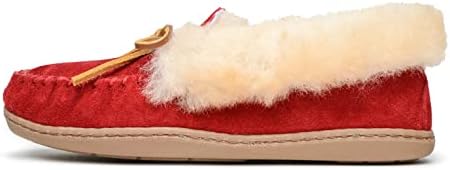 Minnetonka Women's Alpine Sheepskin Moccasin Slippers