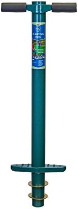 5-IN-1 Lawn Tool and Garden Tool, Bulb Planter, Weeder, Sod Plugger, Annual Planter, Soil Test