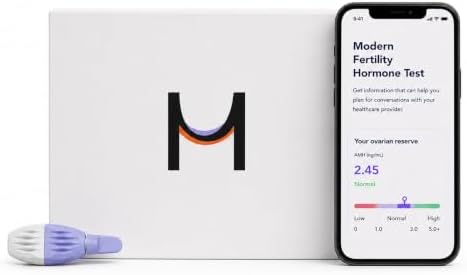 Modern Fertility Hormone Test | Reliable, Convenient at-Home Kit for Women Delivers Personalized Reports, Accurate & Fast