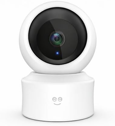 Geeni Scope Ultra 2K 360° Smart Indoor Camera, Auto-Tracking, 1440p HD | 360-degree auto-tracking motion detection, dual band Wi-Fi