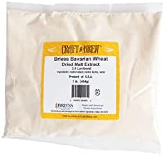Craft a Brew - Dry Malt Extract for Brew Kit - All Purpose Base Extract - 1 Pound Bavarian Wheat - For Any Beer Style - Effective Fermentation