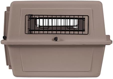 Petmate Ultra Vari Dog Kennel for Small Dogs (Durable, Heavy Duty Dog Travel Crate, Made with Recycled Materials, 21 in. Long) up to 15 lbs