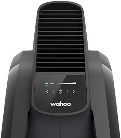 Wahoo KICKR HEADWIND Heartrate/Speed Controlled Cycling Fan for Indoor Bike Trainers, Stationary/Spin Bikes, Cross Training, Black