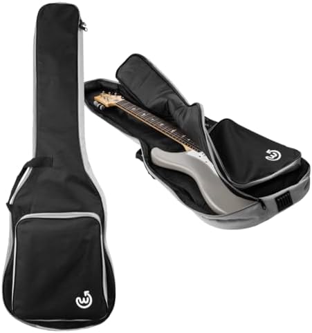 Wayfinder Standard Lightweight Electric Guitar Gig Bag (WF-GB-ELEC) | Travel Friendly with Adjustable Backpack Straps and Spacious Accessory Pocket