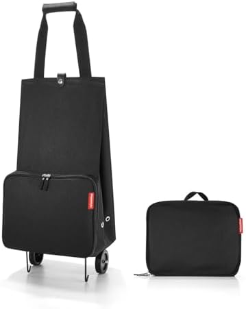 reisenthel foldabletrolley Black - Foldable, Compact Shopping cart - Easy to Store