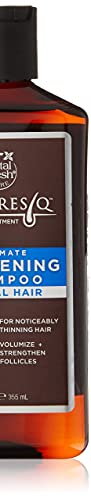 Petal Fresh Hair ResQ Biotin Shampoo for Thinning Hair, Clinically Tested Thickening, Pro-Growth Shampoo for Women & Men, Up to 6X Volume, Rosemary Mint, Caffeine & Peptides, Sulfate Free, 12 fl oz