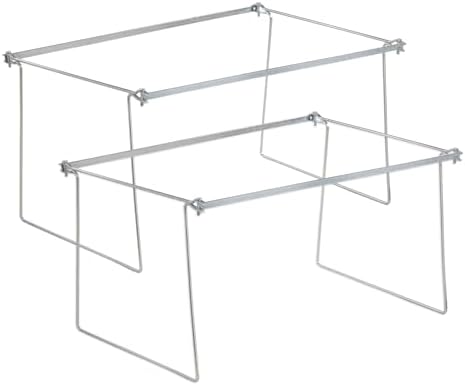 Blue Summit Supplies Hanging File Bars, Letter Size, Steel, Set of 2