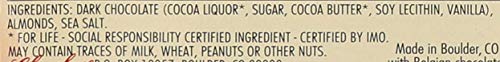 Chocolove Chocolate Bar, Almonds & Sea Salt in Dark Chocolate, 1.3 Ounce (Pack of 12)