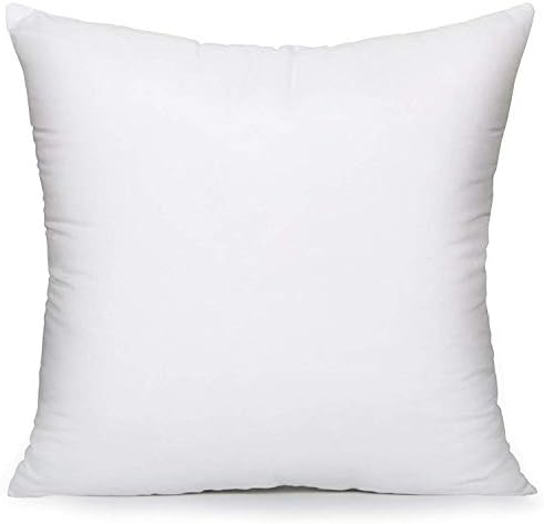 MoonRest® 26x26 Inch Synthetic Down Alternative Square Pillow Insert Form Stuffer for Sofa Shams, Decorative Throw Pillow