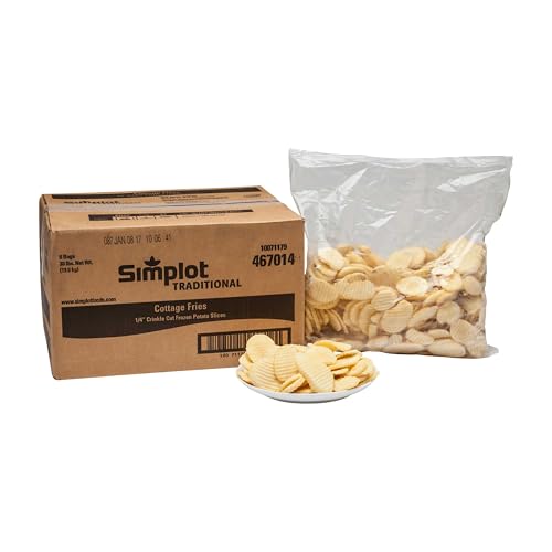 Simplot Traditional Cottage French Fries, 5 Pound -- 6 per case.