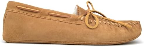 Minnetonka Men's Sheepskin Softsole Moccasin Slipper