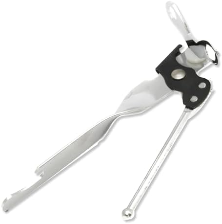 Chef Craft Select Can Opener with Tapper, 6.5 inches in length, Nickle Plated