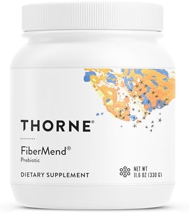 THORNE FiberMend, Prebiotic Fiber Powder with Antioxidants, 30 Servings | Supports Optimal Digestive Function