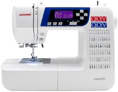 Janome 3160qov Quilts of Valor Sewing and Quilting Machine (White)