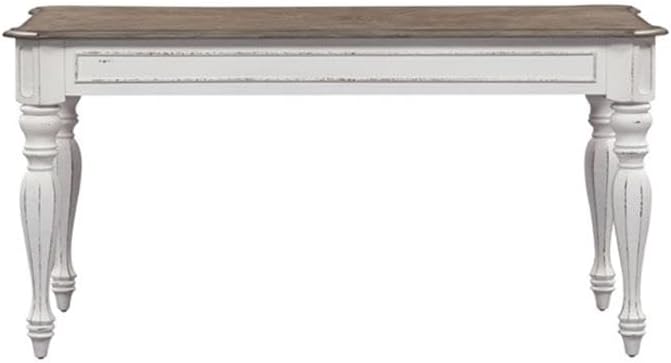 Liberty Furniture Industries Magnolia Manor Lift Top Writing Desk, W56 x D28 x H30, White