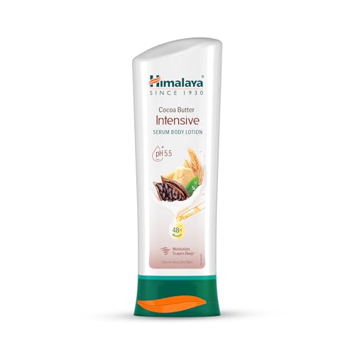 Himalaya Cocoa Butter Intensive Body Lotion, 13.53 oz (400 ml) | Deep Moisturising Cocoa Butter Lotion Formula For Extra Dry Skin & Long-Lasting Hydration