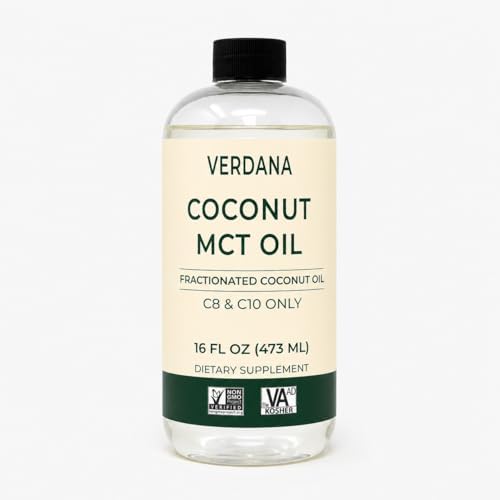 Verdana Food Grade MCT Oil 16 oz – For Keto Coffee