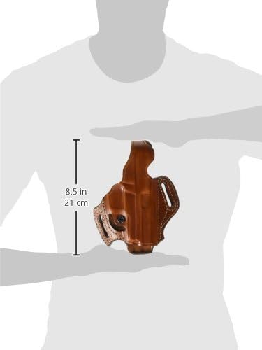Aker Leather 168 FlatSider XR12 Belt Holster for Sig Sauer P220/P226, Right Hand | Hand