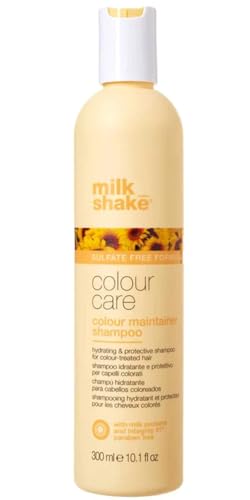 milk_shake color maintainer shampoo | for color-treated hair | sulfate-free formula with milk proteins and sunflower seed extract to help preserve