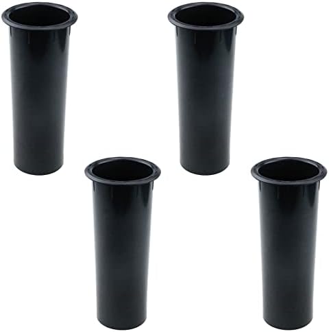 7"x3" Speaker Port Tubes, Speaker Cabinet Port Tube, Pack of 4 | Plastic ABS, Subwoofer Bass Reflex Tube, Bass Woofer Port Tubes