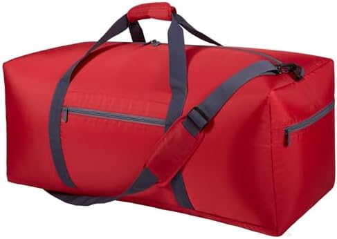 iFARADAY Foldable Duffel Bag Lightweight, 30 inch / 75L, Royal Blue
