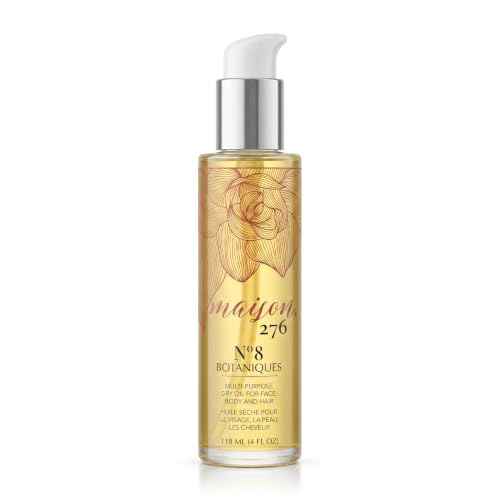 Maison 276 No. 8 Botaniques Multi-Purpose Moroccan Body Oil, 4 Fl Oz