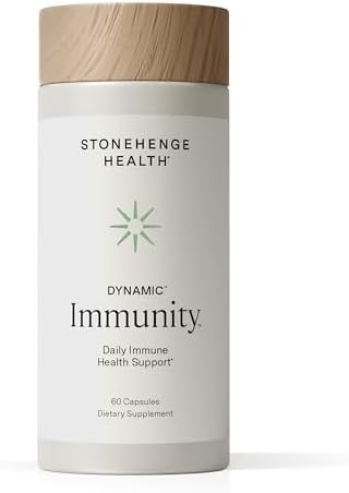 Stonehenge Health Dynamic Immunity Daily Supplement 10-in-1 Immune Boosters Zinc, Elderberry, Echinacea