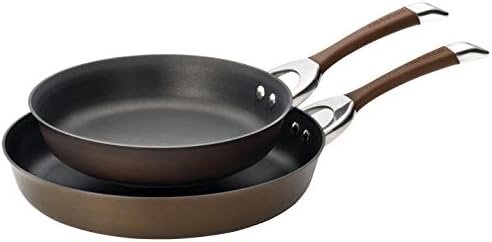 Circulon Symmetry Hard Anodized Nonstick Induction Frying Pan, 8.5-Inch Fry Pan, Black