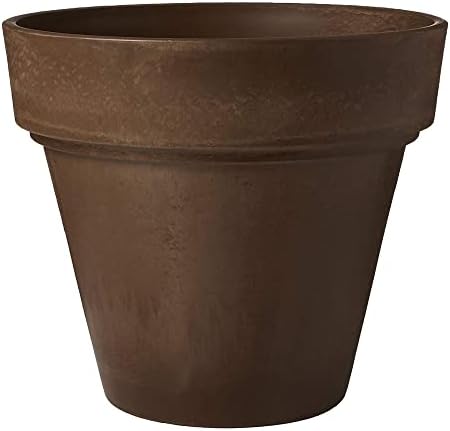 PSW OT55C Arcadia Garden Products Traditional Pot, 21.5 by 20-Inch, Chocolate