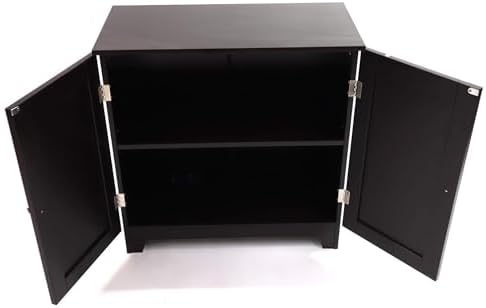 Contemporary Country Double Door Cabinet