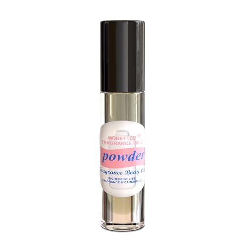 MOBETTER FRAGRANCE OILS Powder Fresh Scent Perfume Fragrance Body Oil Unisex