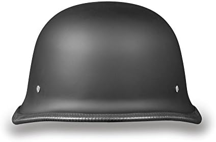 Daytona Half Shell German Motorcycle Helmets, DOT Approved for Superior Safety and Style – Comfortable, Durable, and Perfect for Riders Who Want a Retro Look with Modern Protection Standards