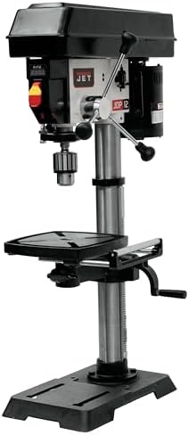 JET 12-Inch Benchtop Drill Press, Variable Speed, 1/2 HP, 115V 1Ph (Model JWDP-12)