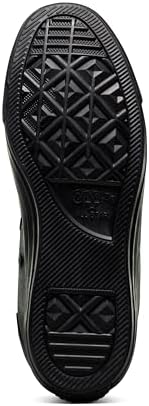 Converse Chuck Taylor All Star Leather High Top Shoe, black mono, 11 M US