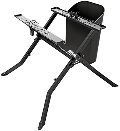 SKIL 15 Amp 10 Inch Portable Jobsite Table Saw with Folding Stand- TS6307-00