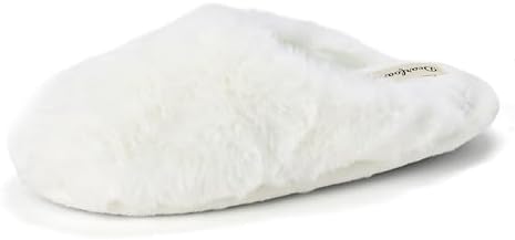 Dearfoams Women's Bailey Plush Furry Scuff