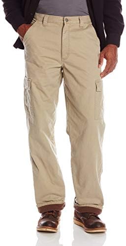 Wrangler Authentics Men's Fleece Lined Cargo Pant