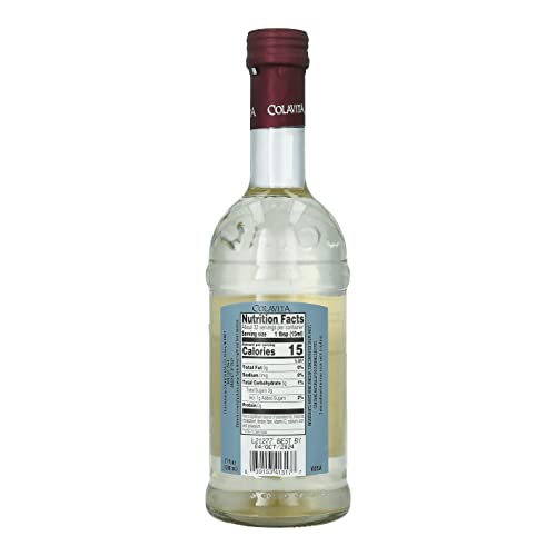 Colavita White Balsamic Vinegar, 17 Fl Oz (Pack of 6)