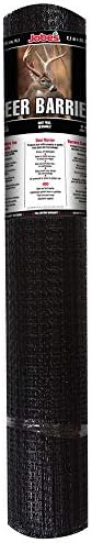Jobes Jobe’s LG400171 Deer Barrier Fencing, 7 ft x 100 ft, Black