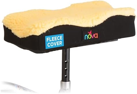 NOVA Universal Knee Scooter Platform Cover, Fleece Faux Sheepskin Cover, Easy to Fit and Washable