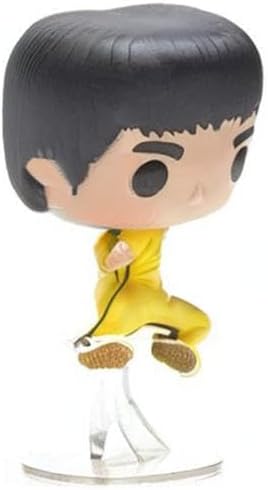 Pop Movies: Jumping Bruce Lee Collectible Figure, Multicolor