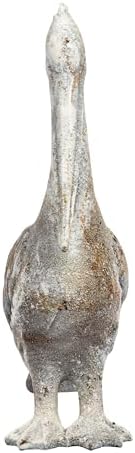 Creative Co-Op Resin Pelican with Distressed White Finish